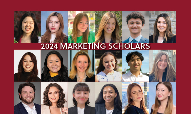 Recently Graduated Gabelli School Marketing Scholars are in High Demand as They Enter the Workforce or Continue on to Graduate School