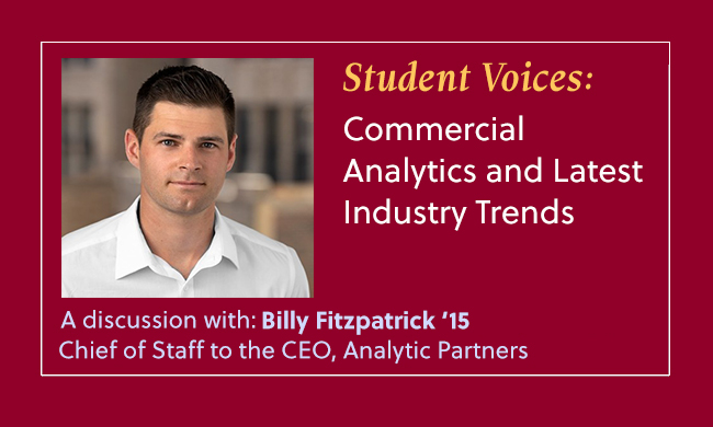 Student Voices | Commercial Analytics and Latest Industry Trends